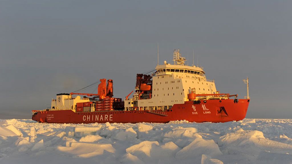 The Xue Long (the snow dragon) - © International Polar Foundation