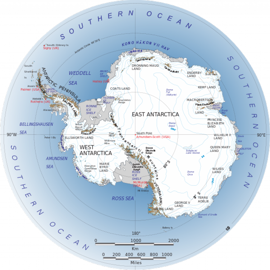 Antarctica - © NASA