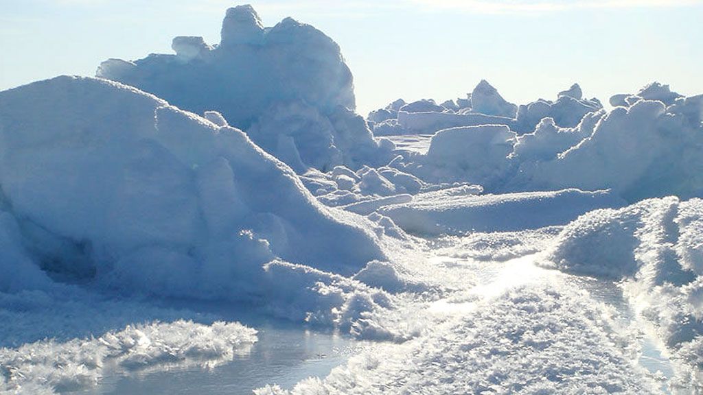 A pristine Arctic landscape