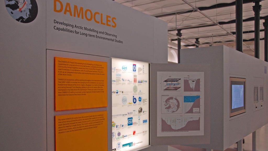 Damocles exhibition in Brussels