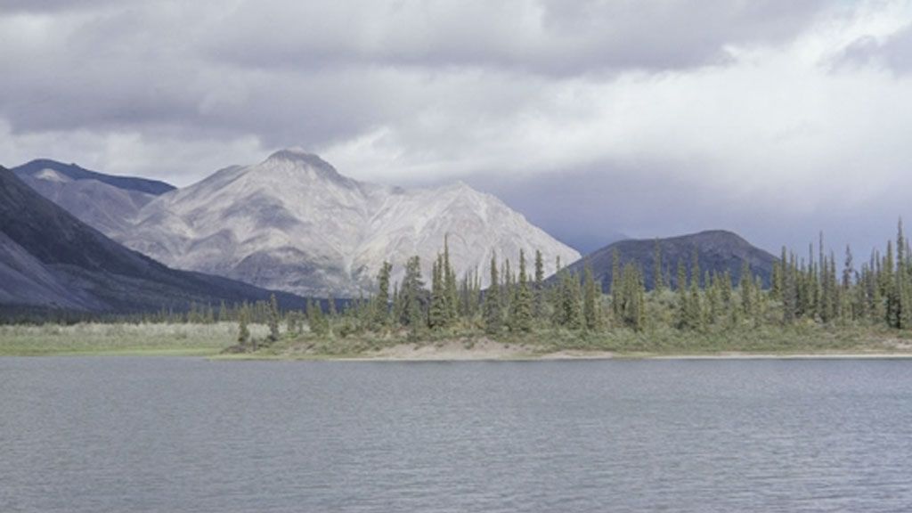 Lake in Sheenjek River Valley, Alaska