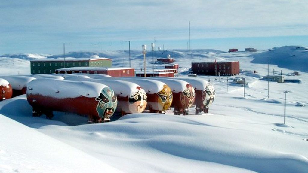 Chinese Antarctic Zhongshan Station 